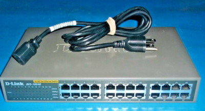 D-Link DES-1024D 24-Port 10/100 Network Switch 