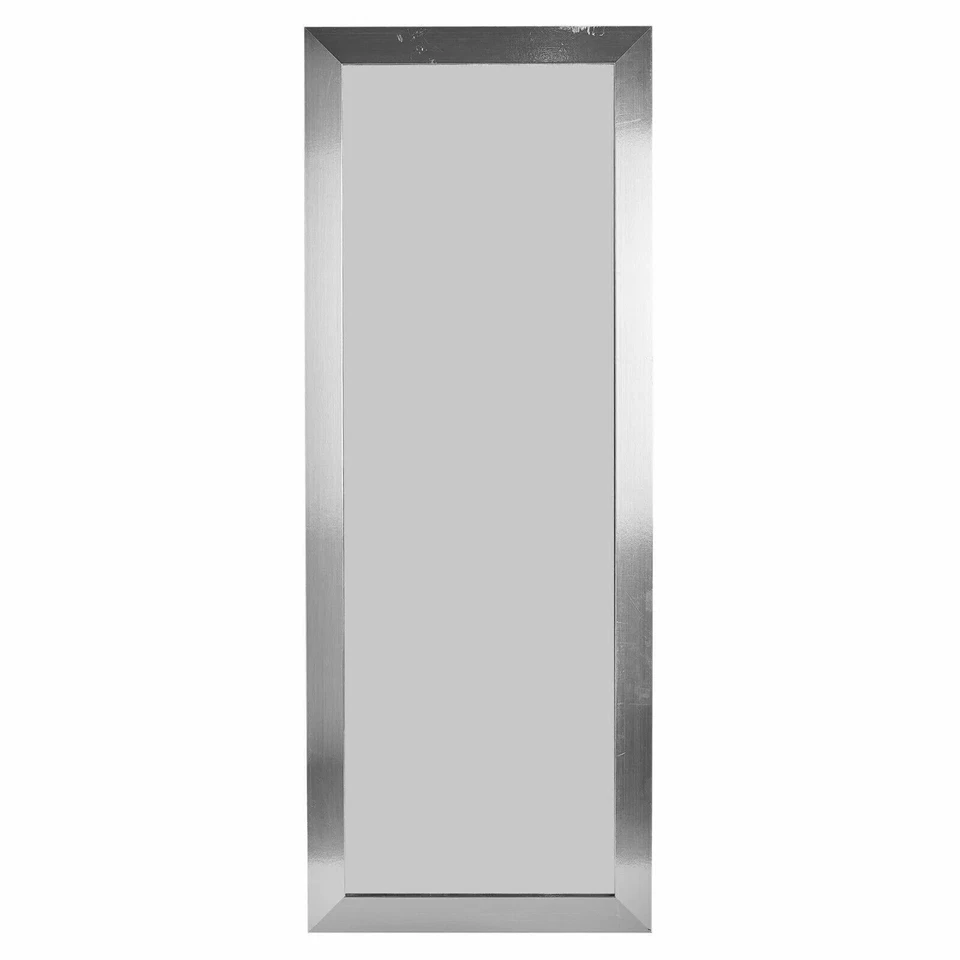 Tall Full Length Mirror Wall Hang Mounted Wood Frame Home Decor 97cm x 37cm - Image 4 of 4