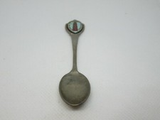 John Hancock Center Chicago Collector Spoon Marked Sterling Enamel Handle ~3 1/4