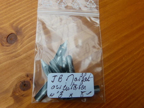 8 JB Mallat Oriental Steel Feathers No. 3