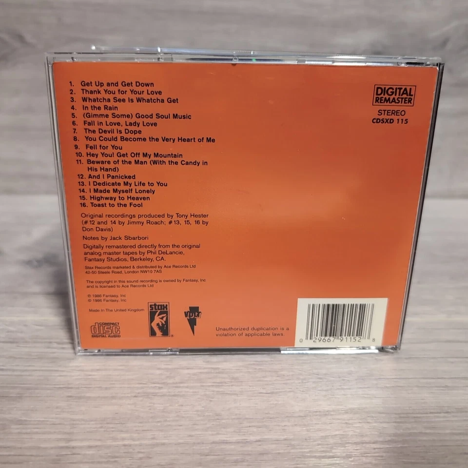 The Dramatics - Best of The Dramatics - CD Album - 1986 Stax Records - VG Con Foto 3 de 4