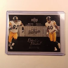 2003 Pros & Prospectsl Plaxico Burress &Antwaan Randle El 534/1700 #pp-17