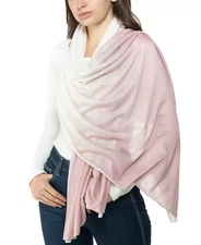 Jenni On Repeat Jersey Wrap Scarf, Pink Ombre