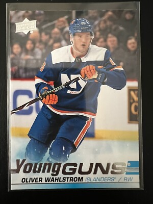 2019-20 UPPER DECK HOCKEY YOUNG GUNS #457 OLIVER WAHLSTROM 19-20 UD YG ROOKIE RC