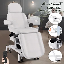 3Motor Electrical Facial Bed Removable Massage Table Beauty Tattoo Rotatable Arm