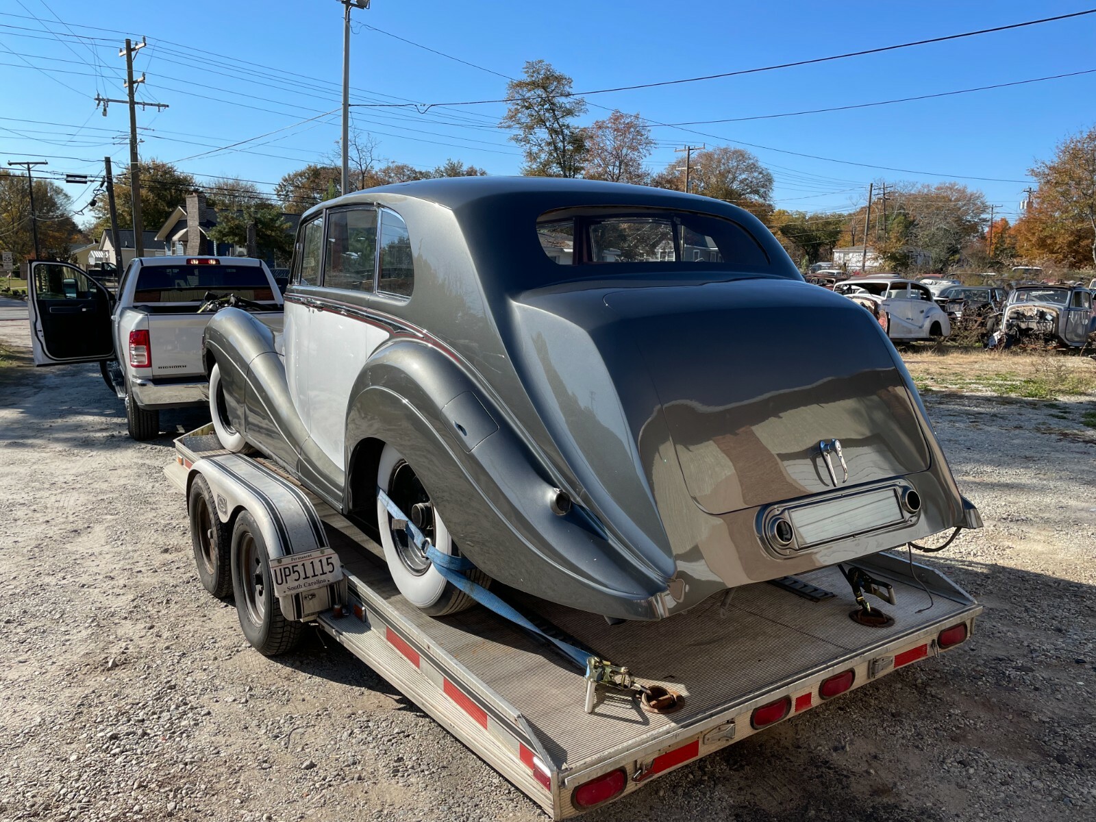 BENTLEY ROLLS ROYCE EPW 1946-54 CHROME TRIM. THE WORLDS LARGEST USED INVENTORY