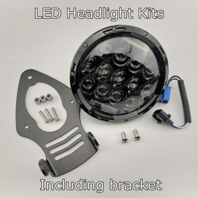 LED Octopus Headlight Kits Head Lamps For Honda Ruckus Zoomer AF58