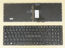 New For Acer Aspire V3-575TG F5-573 F5-573G Keyboard Spanish Teclado Red Backlit
