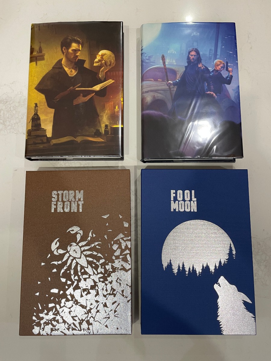 Grim Oak Storm Front 8x Signed Jim Butcher Numbered Dresden Files