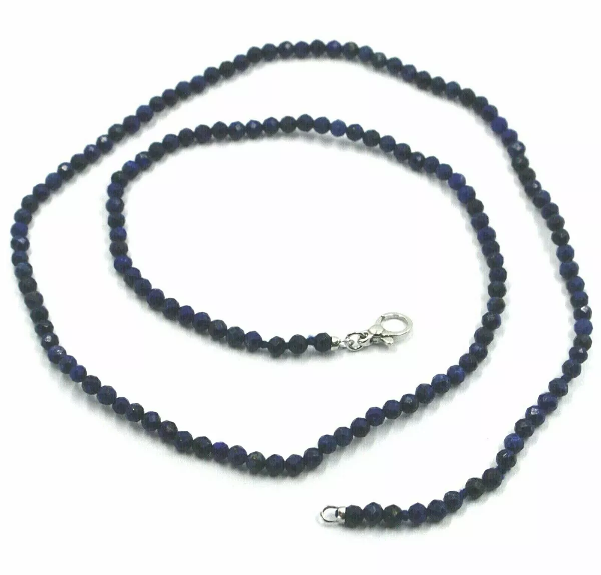 White gold lapis necklace online
