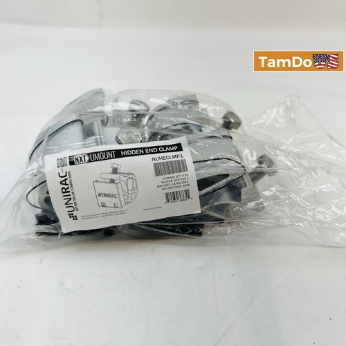 UNIRAC NUHECLMP1 NXT HIDDEN END CLAMP (Qty: 4ea)
