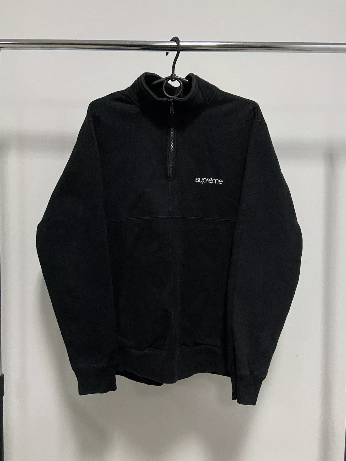 Sweat zippé 1/4 logo suprême vintage