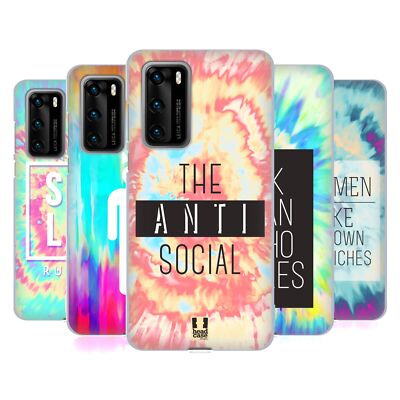 HEAD CASE DESIGNS TIE DYE CRY SOFT GEL CASE FOR HUAWEI PHONES 4