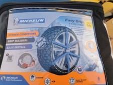 CATENE DA NEVE CALZE MICHELIN EASY GRIP Evo per Cerchi 16",  17",  18"