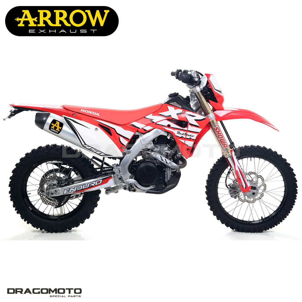 Exhaust HONDA CRF 450 L / XR 2019 2020 ARROW ALU CC RACE-TECH | eBay