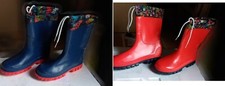 STIVALI PLUVIALI per bimbo bambino STIVALE ANTIPIOGGIA varie misure