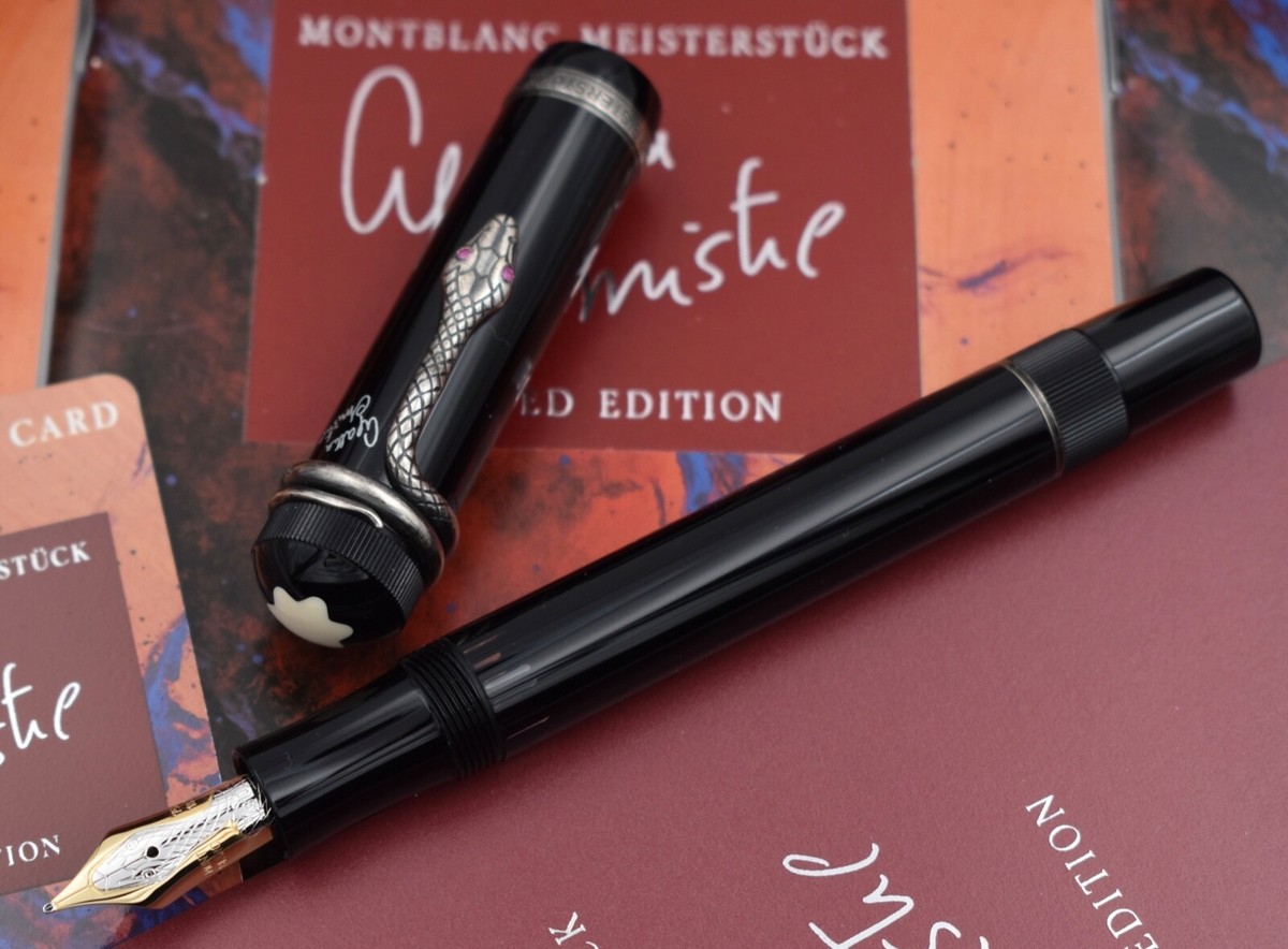 MONTBLANC 1993 Agatha Christie Silver Writers Limited Edition