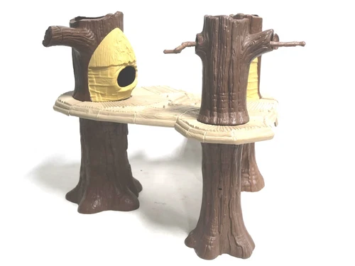 STAR WARS Playset EWOK VILLAGE Base w Platform Only 1983 Kenner