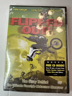 Flipped Out DVD 2003 Freestyel Motocross DVD, CD Inside, New Sealed, Very Rare -