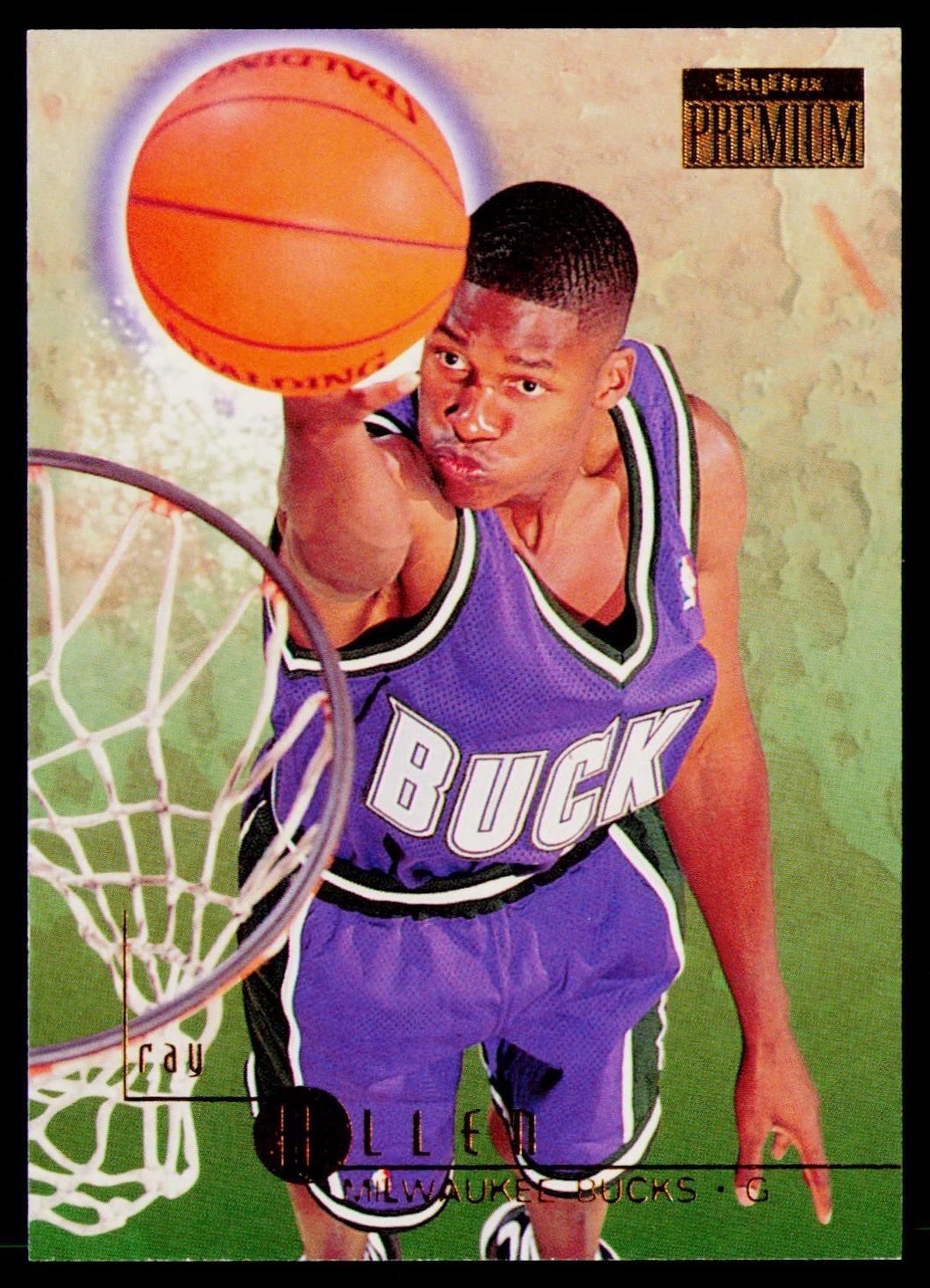 1996-97 Skybox Premium Basketball NBA- Ray Allen #63 (RC)