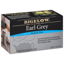 Earl Grey Black Tea, Caffeinated Tea, 20 Total Tea Bags Pack of 1