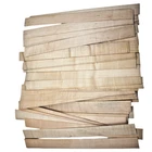 20pc Flames Violin Ribs Side Sheets Blanks 400mm, Maple wood DIY violin wood