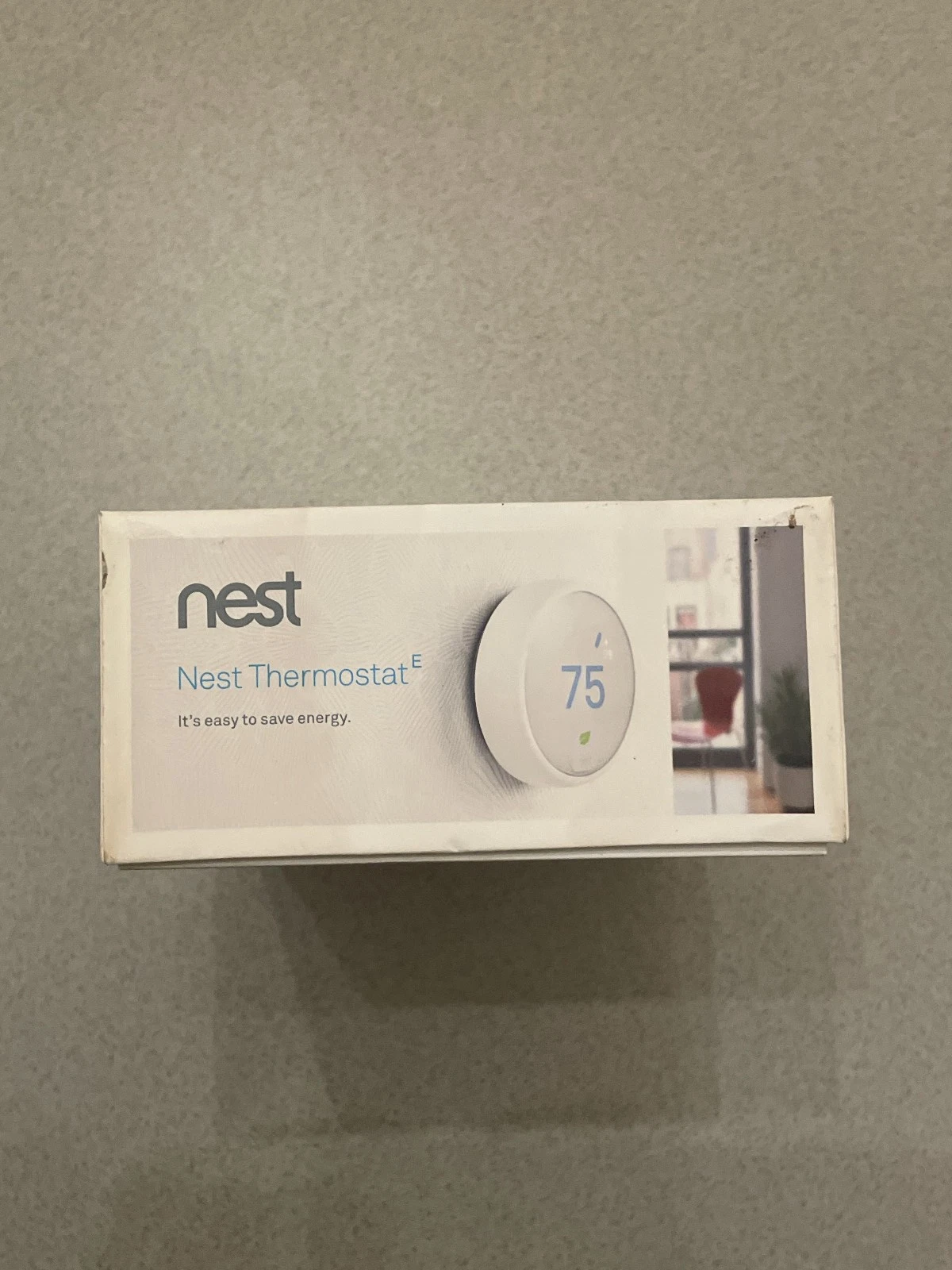 Nest Thermostat Programmable Smart Thermostat - White (T4000ES) Open Box