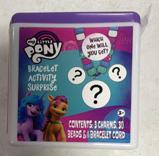 My Little Pony Bracelet Activity Surprise Bead Kit w/ Charms, Beads Cord