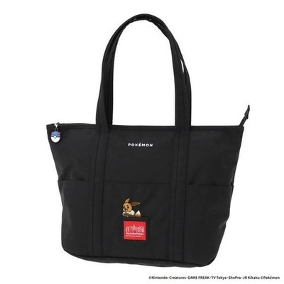 Manhattan Portage Pokemon Collaboration limited Tote Bag Pikachu Black NEW