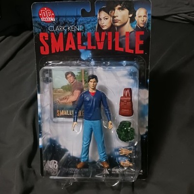 DC Direct Smallville Clark Kent Action Figure w/ Kryptonite Backpack Card