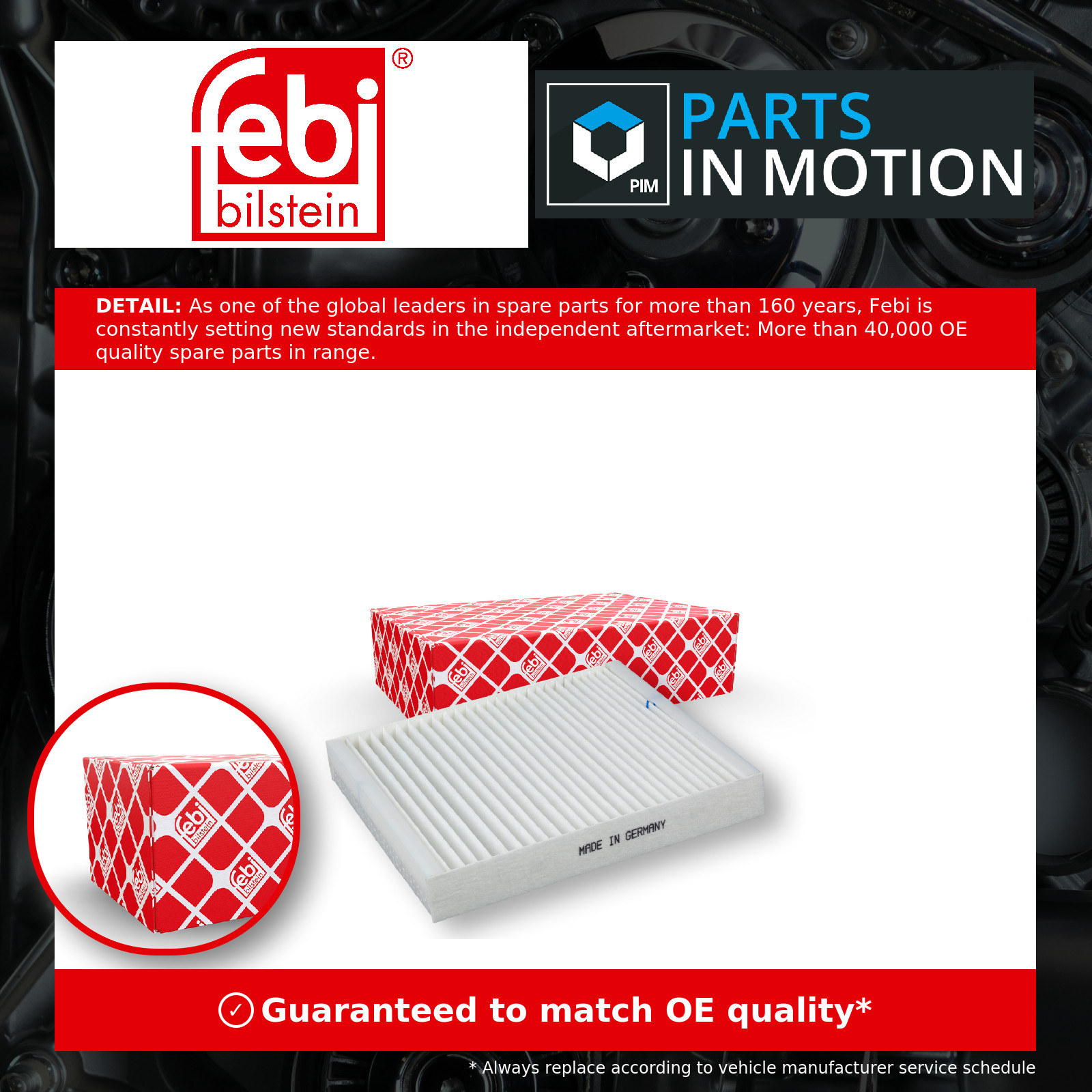 Pollen / Cabin Filter fits SUBARU IMPREZA 2.0 98 to 09 G3010FE200 G3210FE000 New