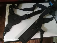 LOT 7   VTG Uncle Mike's Sidekick size 5 Shoulder Holster & Pouch Ambidextrous