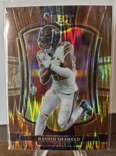 2025 Panini Select Rashid Shaheed Copper Prizm Shock 873/899 #142 Saints