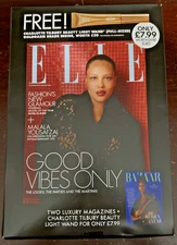 Elle UK magazine 25/Jan 26 Malala Yousafzai  Charlotte Tilbury - Goldgasm shade