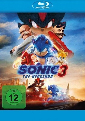 Sonic The Hedgehog 3 | Blu-ray | Pat Casey, Josh Miller, John Whittington