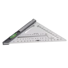 7 Inch Rafter Square with Level High Accuracy Aluminum Alloy Detachable... 
