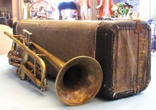 1940 Conn 2B New World Symphony Pro Trumpet, Awesome Player, ports aligned, GC