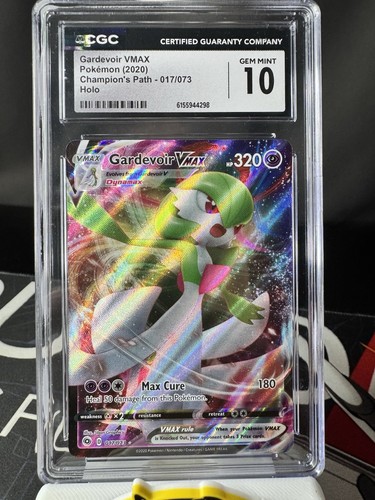 Gardevoir VMAX 017/073 Champion's Path CGC 10 Gem Mint Pokemon Holo 2020