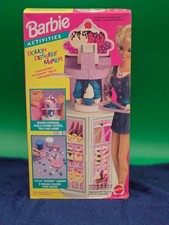 Barbie Activities Dough Dessert Maker 1993 MATTEL RARE NIB 11105