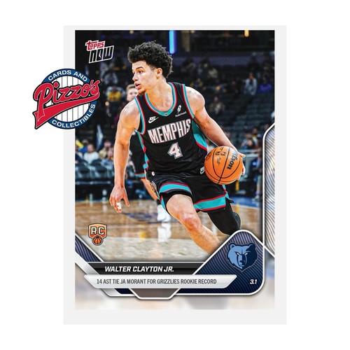 Walter Clayton Jr. - 2025-26 NBA Topps NOW® - Card 189 - PR: 599