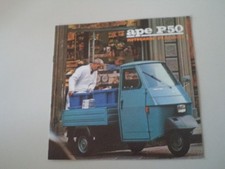 DEPLIANT BROCHURE MOTOCARRI MOTOCARRO PIAGGIO APE P50 P 50 - VINTAGE ORIGINALE