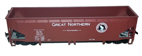NUEVO Coche tolva de lastre Great Northern escala HO Roundhouse montado (78107) | Zustand: New