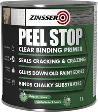 Zinsser Peel Stop Clear Binding Primer 1 Litre ZINPSP1L