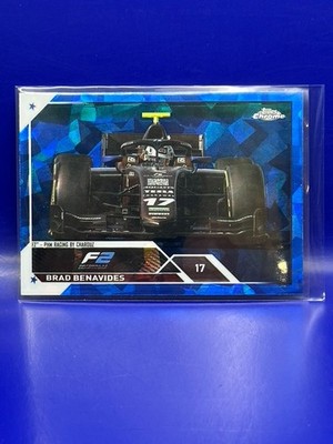 2023 Topps Chrome Sapphire F1 Brad Benavides #141