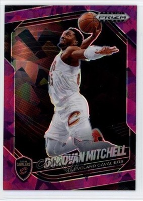 2024-25 Panini Prizm Black Purple Ice Prizm 56/149 Donovan Mitchell #49 16zo
