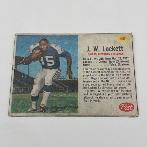 1962 J.W. Lockett #146