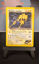 Rocket's Zapdos 15/132 R Gym Challenge Pokemon Unlimited Holo LP on eBay