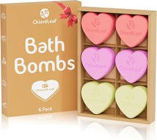 Bath Bombs for Women, Stocking Stuffers, Bath Bombs Plant Scented Lavender, Rose