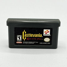 Konami Castlevania: Circle of the Moon Nintendo GBA Cart Only- Tested & Working