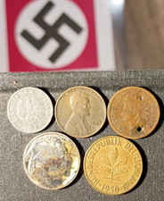 5ea 1940D REICHSPFENNIG 1944 Lincoln nodate Buffalo 1863 Indian 1950F 10 Pf A-19